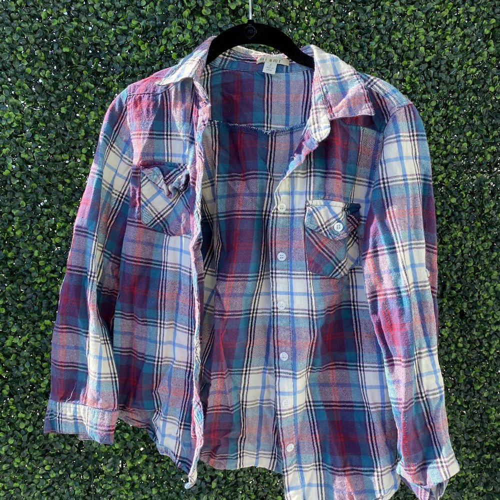Blue & Purple Women's Flannel